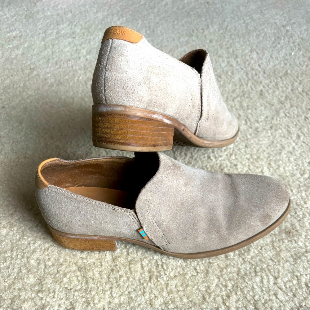 TOMS Ankle Booties 7.5